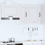 Kitchen Wall Cabinet Kalmar White Engineered Wood