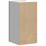 Kitchen Wall Cabinet "Kalmar" Black Engineered Wood