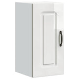 Kitchen Wall Cabinet "Kalmar" High Gloss White Engineered Wood