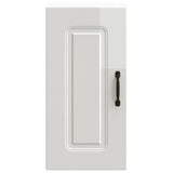 Kitchen Wall Cabinet "Kalmar" High Gloss White Engineered Wood