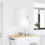 Kitchen Wall Cabinet "Kalmar" High Gloss White Engineered Wood