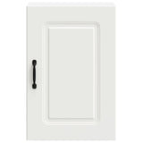 Kitchen Wall Cabinet Kalmar White Engineered Wood - 45-Degree Angle