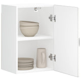 Kitchen Wall Cabinet Kalmar White Engineered Wood