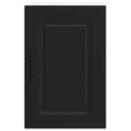 Kitchen Wall Cabinet "Kalmar" Black Engineered Wood