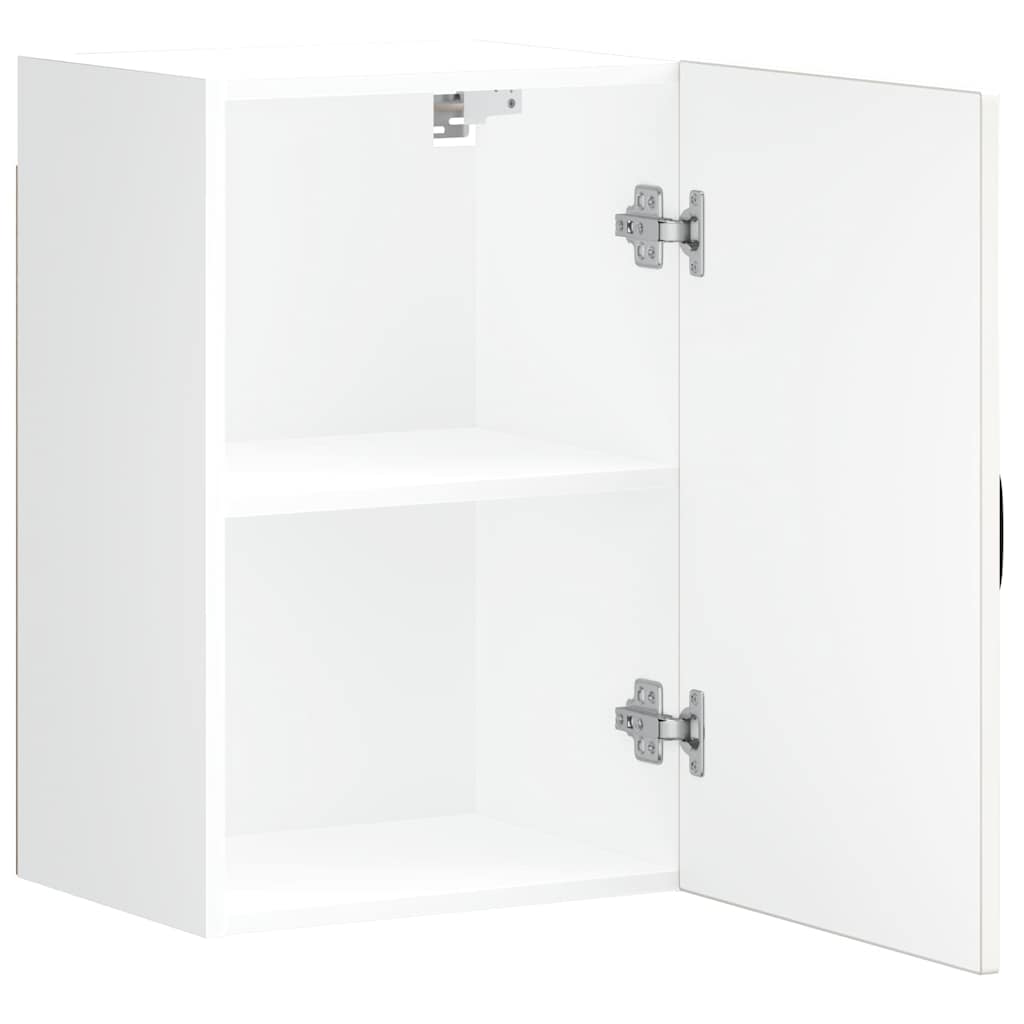 Kitchen Wall Cabinet "Kalmar" High Gloss White Engineered Wood