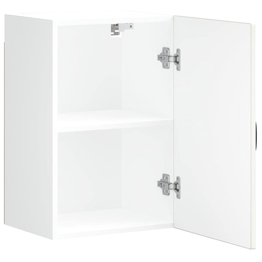 Kitchen Wall Cabinet "Kalmar" High Gloss White Engineered Wood