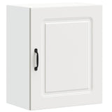 Kitchen Wall Cabinet Kalmar White Engineered Wood - Front View