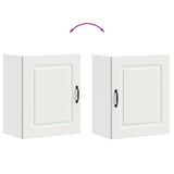 Kitchen Wall Cabinet Kalmar White Engineered Wood - Extra Image