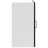 Kitchen Wall Cabinet "Kalmar" Black Engineered Wood