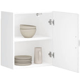 Kitchen Wall Cabinet "Kalmar" High Gloss White Engineered Wood