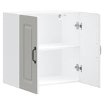 Kitchen Wall Cabinet Kalmar White Engineered Wood