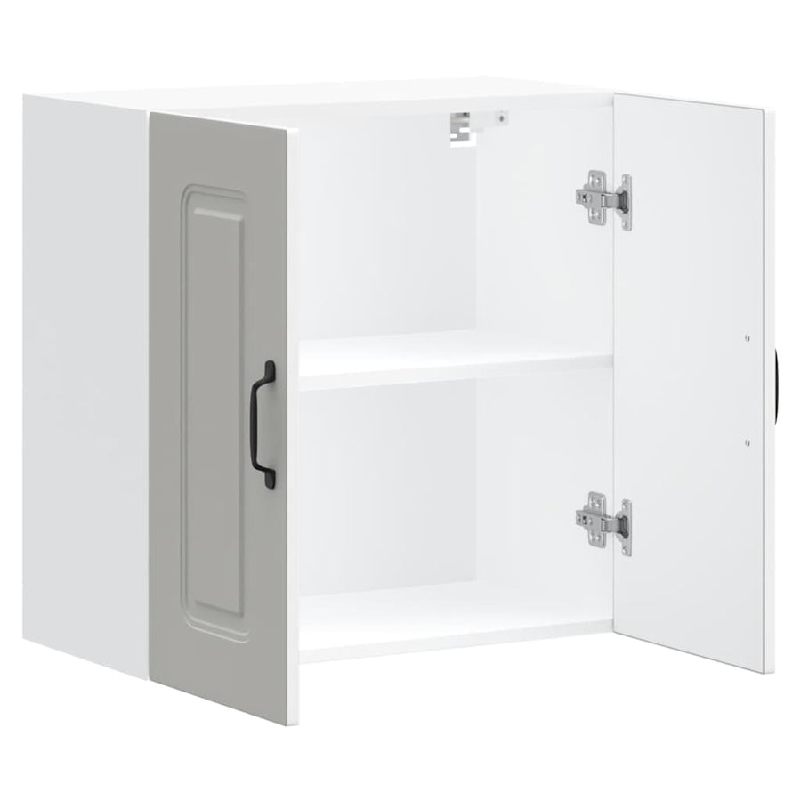 Kitchen Wall Cabinet Kalmar White Engineered Wood