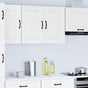 Kitchen Wall Cabinet Kalmar White Engineered Wood