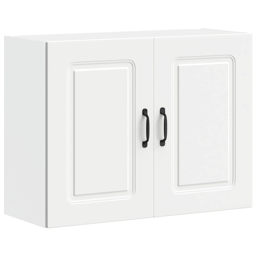 Kitchen Wall Cabinet Kalmar White Engineered Wood