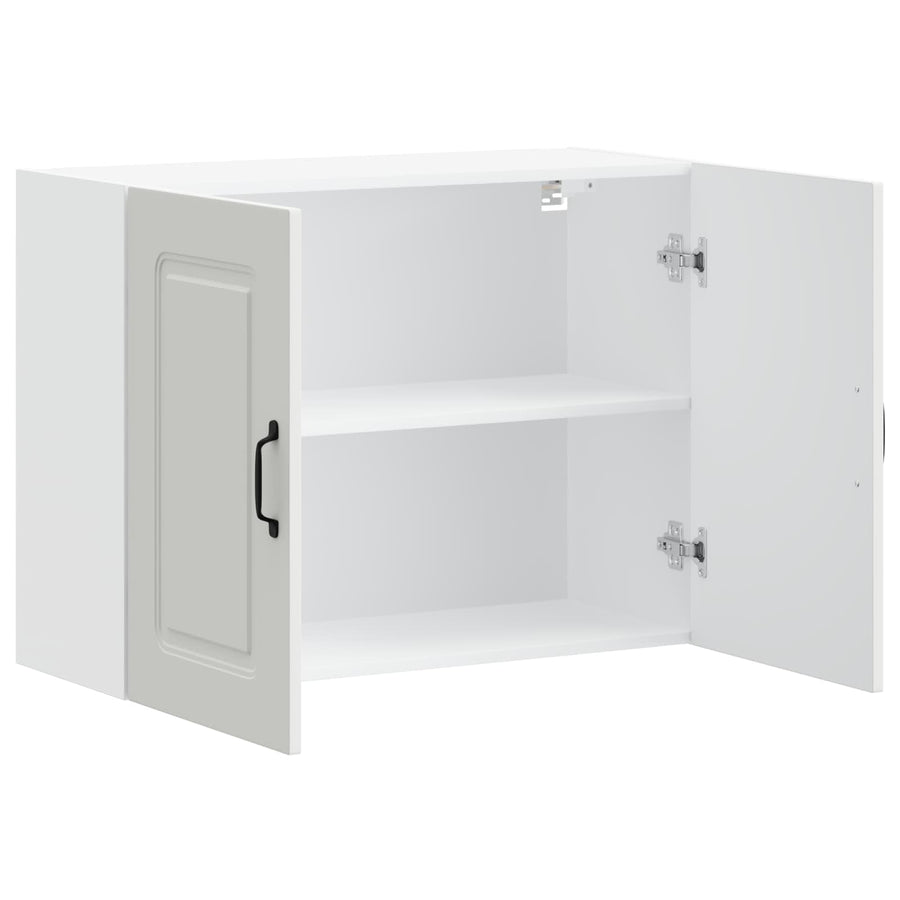 Kitchen Wall Cabinet Kalmar White Engineered Wood