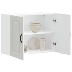 Kitchen Wall Cabinet Kalmar White Engineered Wood