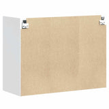 Kitchen Wall Cabinet "Kalmar" High Gloss White Engineered Wood