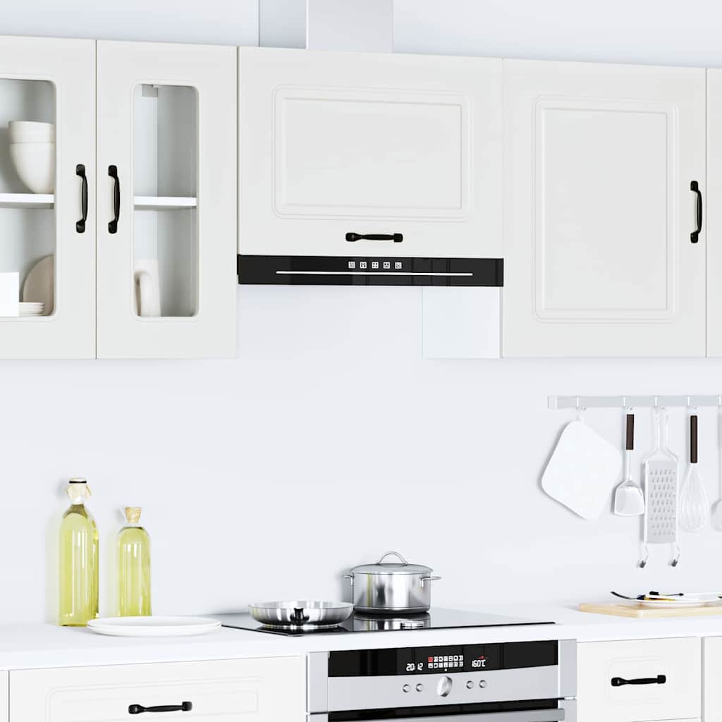 Kitchen Wall Cabinet Kalmar White Engineered Wood