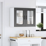Kitchen Wall Cabinet with Glass Door 