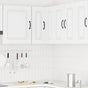 Kitchen Wall Corner Cabinet Kalmar White Engineered Wood