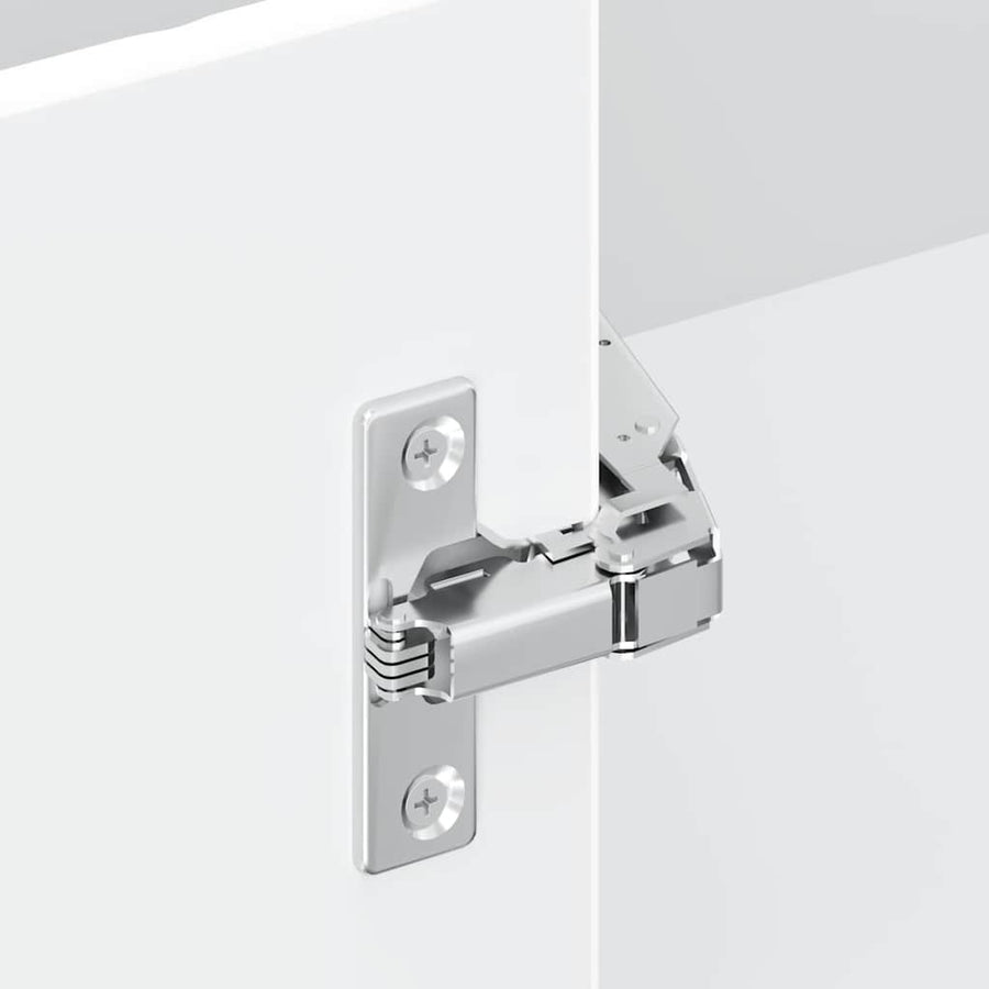 Kitchen Wall Corner Cabinet "Kalmar" High Gloss White