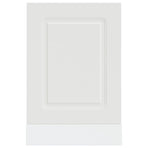 Dishwasher Panel Kalmar White 45x1.5x57 cm Engineered Wood