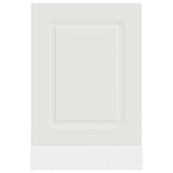 Dishwasher Panel Kalmar White 45x1.5x67 cm Engineered Wood - Top-Down View