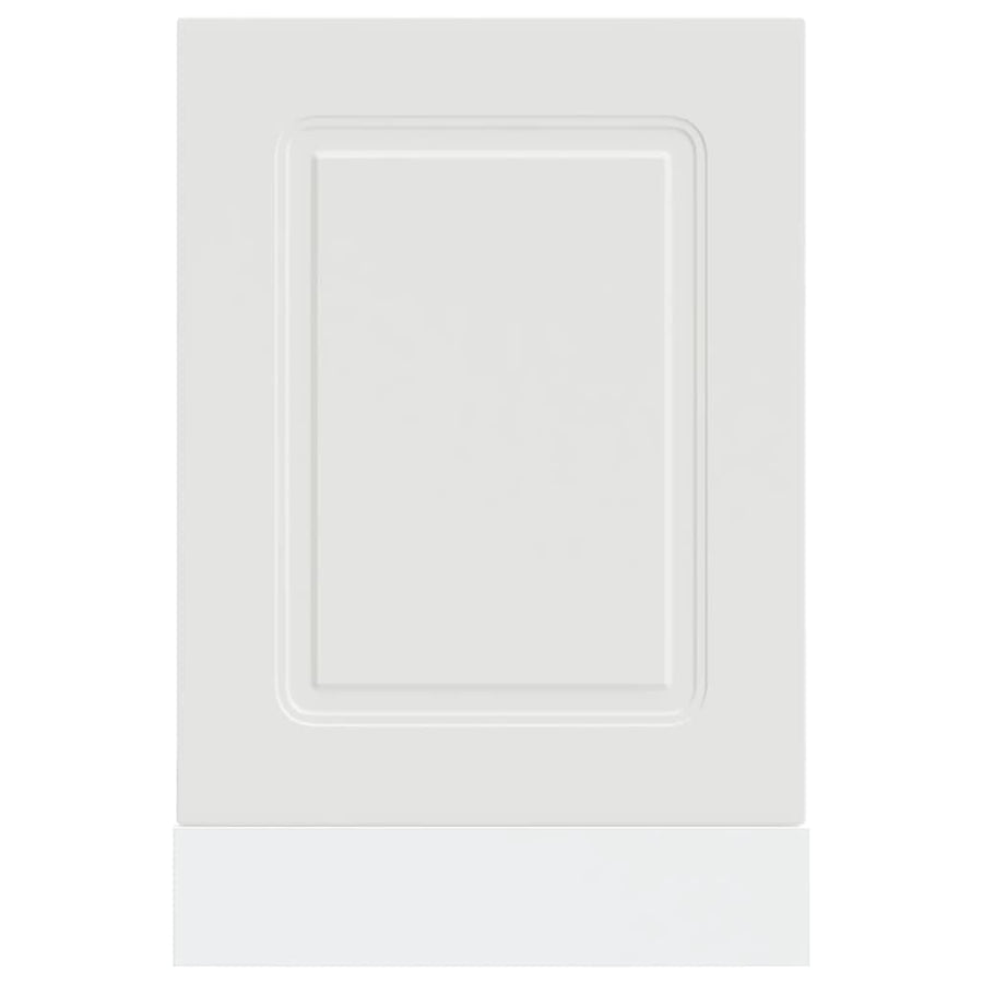 Dishwasher Panel Kalmar White 45x1.5x57 cm Engineered Wood