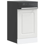 Dishwasher Panel Kalmar White 45x1.5x57 cm Engineered Wood