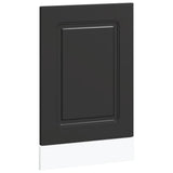 Dishwasher Panel Kalmar Black 45x1,5x57 cm Engineered Wood