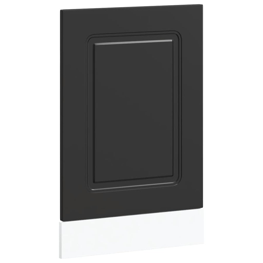 Dishwasher Panel Kalmar Black 45x1,5x57 cm Engineered Wood