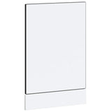 Dishwasher Panel Kalmar Black 45x1,5x57 cm Engineered Wood