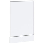 Dishwasher Panel Kalmar Black 45x1,5x57 cm Engineered Wood