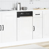 Dishwasher Panel Kalmar High Gloss White 45x1,5x57 cm Engineered Wood
