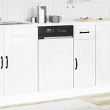 Dishwasher Panel Kalmar High Gloss White 45x1,5x57 cm Engineered Wood