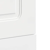 Dishwasher Panel Kalmar High Gloss White 45x1,5x57 cm Engineered Wood