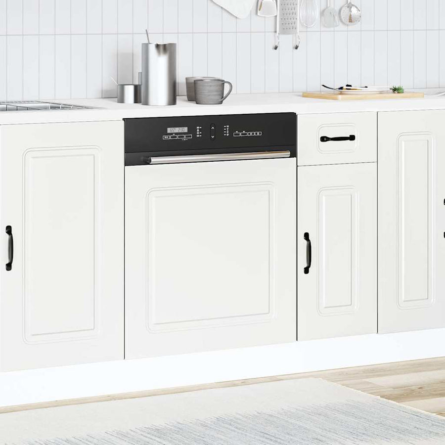 Dishwasher Panel Kalmar White 60x1.5x57 cm Engineered Wood
