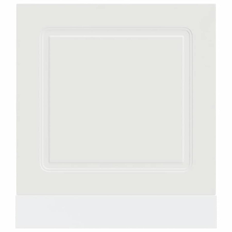 Dishwasher Panel Kalmar White 60x1.5x57 cm Engineered Wood