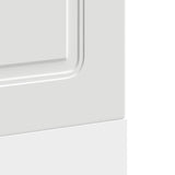 Dishwasher Panel Kalmar White 60x1.5x67 cm Engineered Wood - Close-Up Angle