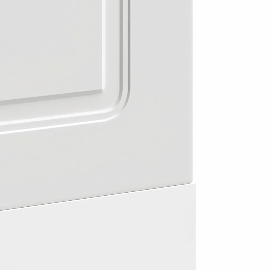 Dishwasher Panel Kalmar White 60x1.5x57 cm Engineered Wood
