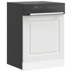 Dishwasher Panel Kalmar White 60x1.5x57 cm Engineered Wood
