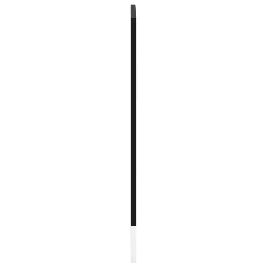 Dishwasher Panel Kalmar Black 60x1,5x57 cm Engineered Wood