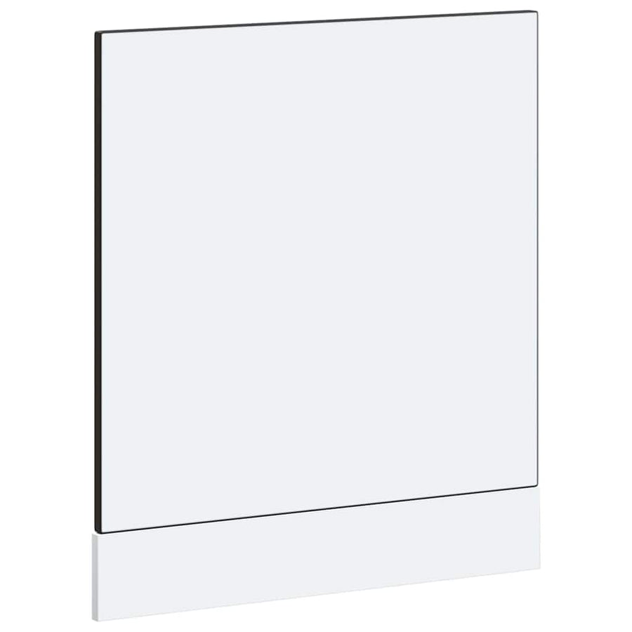 Dishwasher Panel Kalmar Black 60x1,5x57 cm Engineered Wood