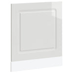 Dishwasher Panel "Kalmar" High Gloss White 60x1.5x57 cm