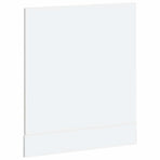 Dishwasher Panel "Kalmar" High Gloss White 60x1.5x57 cm