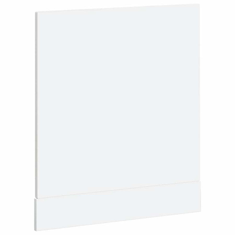 Dishwasher Panel "Kalmar" High Gloss White 60x1.5x57 cm