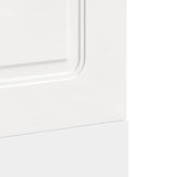 Dishwasher Panel Kalmar High Gloss White 60x1,5x57 cm Engineered Wood