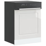 Dishwasher Panel "Kalmar" High Gloss White 60x1.5x57 cm