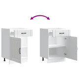 Kitchen Base Cabinet Lucca White Engineered Wood