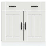 Kitchen Base Cabinet Lucca White Engineered Wood